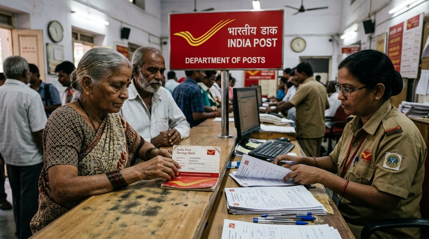 Post Office Monthly Income Scheme MIS passbook and counter guide